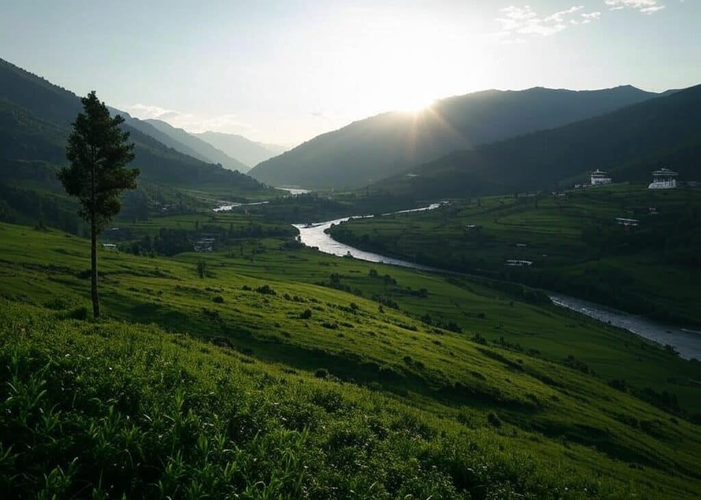 Best Places to Visit in Bhutan - Gangtey Valley - Phobjikha Valley