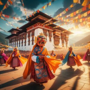 Bhutan Festival - Paro Tshechu