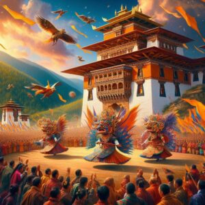 Bhutan Festival - Punakha Drubchen & Tshechu
