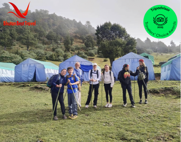 Best Top 10 Hidden Treks in Paro - Bumdra Monastery Trek- The Camp with a View