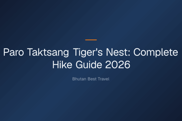 Paro Taktsang (Tiger's Nest): The Complete Hike Guide from a Bhutan Guide — Paro Taktsang Tiger's Nest: Complete Hike Guide 2